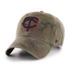 Men's '47 Brand Minnesota Twins Sector Clean Up Hat, Brown