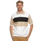 Men's Safe Harbor Banded-bottom Polo, Size: Xl, Lt Beige