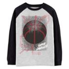 Boys 4-12 Carter's Supercharged Basketball Raglan Tee, Size: 7, Light Grey