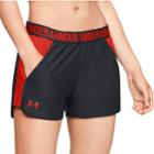 Women's Under Armour Play Up Pocket Shorts, Size: Xs, Dark Grey