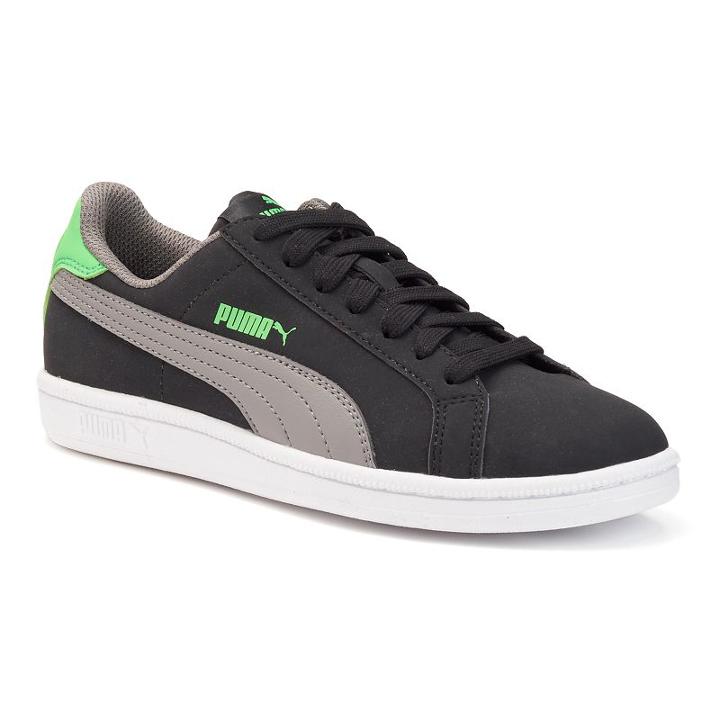 Puma Smash Fun Buck Jr. Boys' Sneakers, Boy's, Size: 5, Black