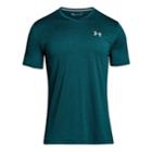 Mens' Under Armour Tech V-neck Tee, Size: Small, Gold