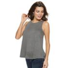 Women's Apt. 9&reg; High Neck Swing Tank, Size: Small, Med Grey