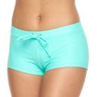Mix And Match Solid Boyshort Bottoms, Size: Large, Lt Green