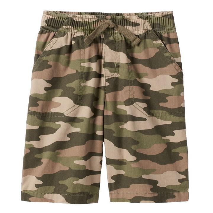 Boys 4-7x Jumping Beans&reg; Canvas Shorts, Boy's, Size: 4, Green