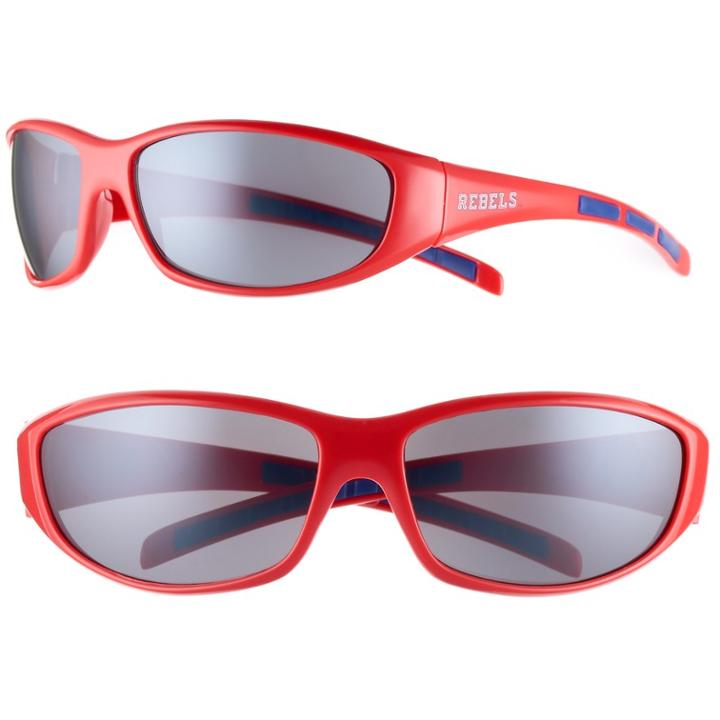 Adult Ole Miss Rebels Wrap Sunglasses, Adult Unisex, Multicolor