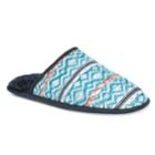 Muk Luks Men's Gavin Clog Slippers, Size: Large, Turquoise/blue (turq/aqua)