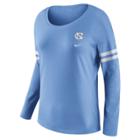 Women's Nike North Carolina Tar Heels Tailgate Long-sleeve Tee, Size: Xxl, Light Blue