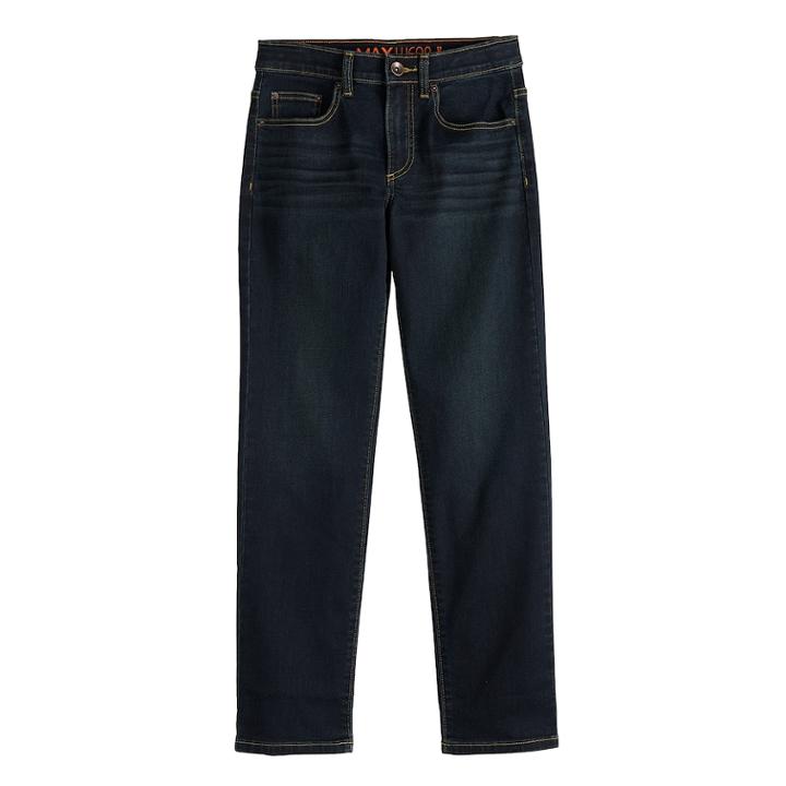 Boys 8-20 Urban Pipeline&reg; Straight-leg Jeans, Size: 14, Dark Blue
