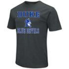 Men's Campus Heritage Duke Blue Devils Charcoal Tee, Size: Large, Black