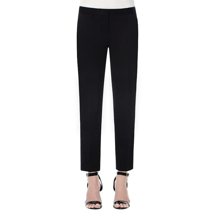 Women's Harve Benard Classic Ankle Pants, Size: 10, Black