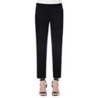 Women's Harve Benard Classic Ankle Pants, Size: 10, Black