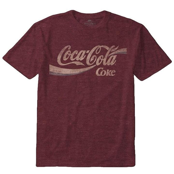 Men's Newport Blue Coca-cola Shaking Things Up Tee, Size: Medium, Brt Red