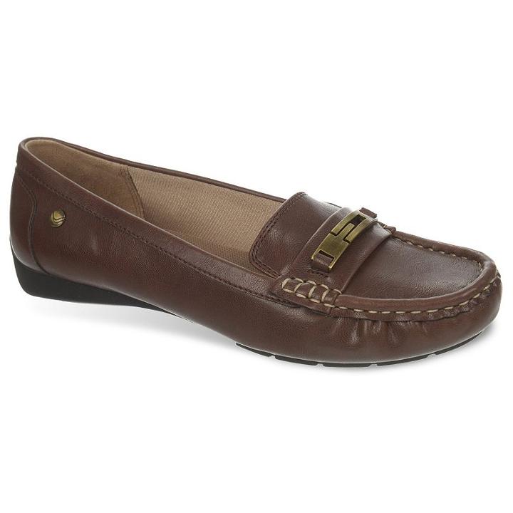 Lifestride Viva Women's Driving Moccasins, Size: 9.5 N, Brown