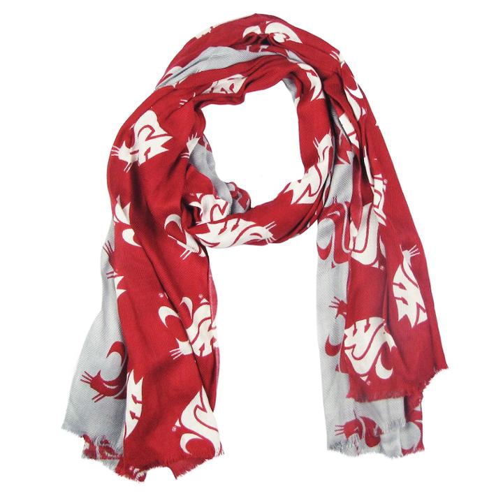 Washington State Cougars Mvp Scarf, Women's, Multicolor