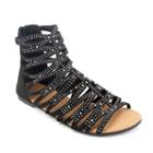 Olivia Miller Leela Women's Gladiator Sandals, Girl's, Size: 8, Black