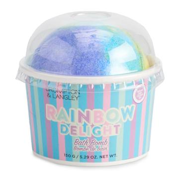 Brompton & Langley Rainbow Delight Bath Bomb, Multicolor