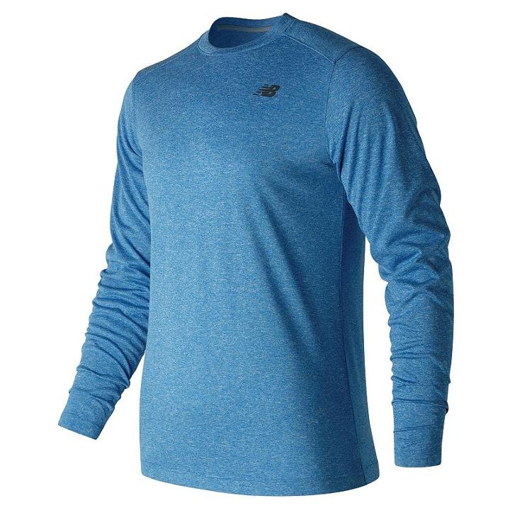 Boys 8-20 New Balance Long-sleeve Performance Tee, Men's, Size: Large, Blue Other