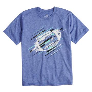 Boys 8-20 Tek Gear&reg; Football Nation Tee, Size: Xl, Dark Blue
