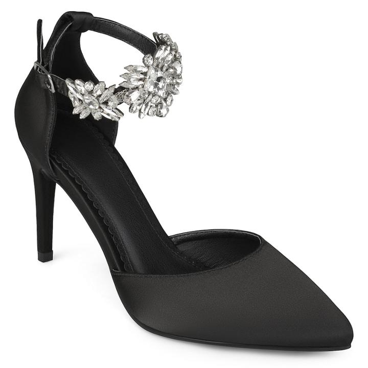 Journee Collection Loxley Women's High Heels, Size: Medium (7.5), Black