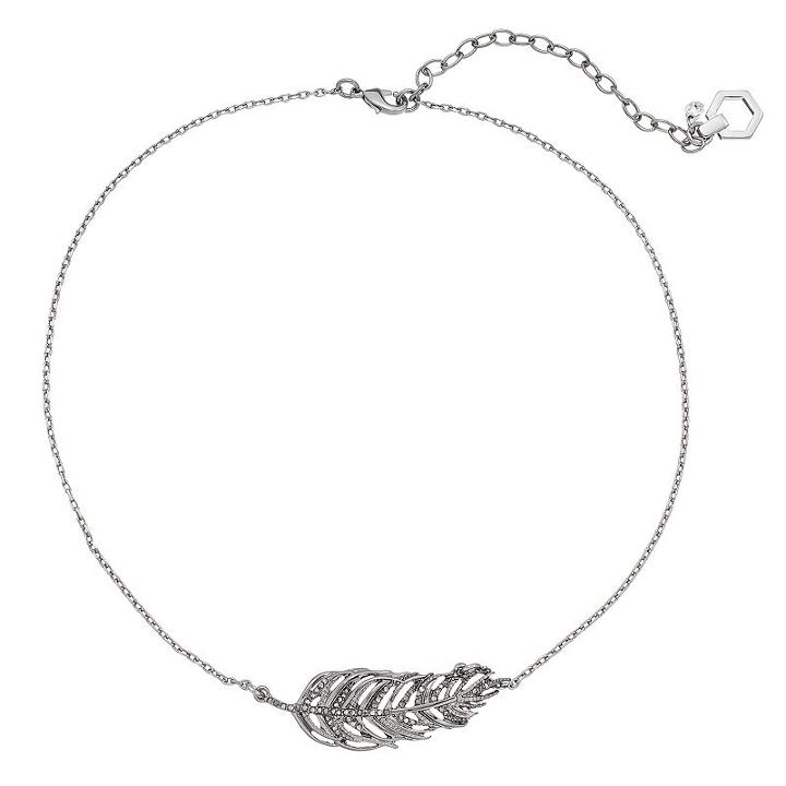 Simply Vera Vera Wang Sideways Leaf Necklace, Women's, Oxford