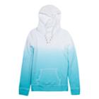 Girls 7-16 Harper & Elliot Lace-up Neck Hoodie, Size: Medium, Blue