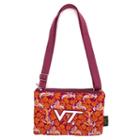 Virginia Tech Hokies Bloom Crossbody Bag, Women's, Multicolor