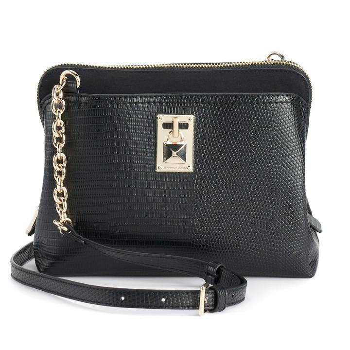 Jennifer Lopez Kaia Mini Crossbody Bag, Women's, Black