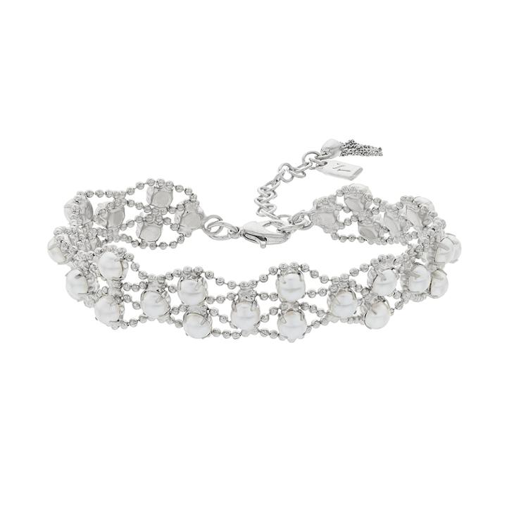 Simply Vera Vera Wang Simulated Pearl Cabochon Bracelet, Women's, White