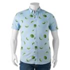 Big & Tall Urban Pipeline&reg; Classic-fit Maxflex Button-down Shirt, Men's, Size: L Tall, Med Blue