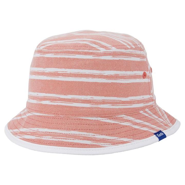 Keds, Women's Reversible Patterned Bucket Hat, Pink