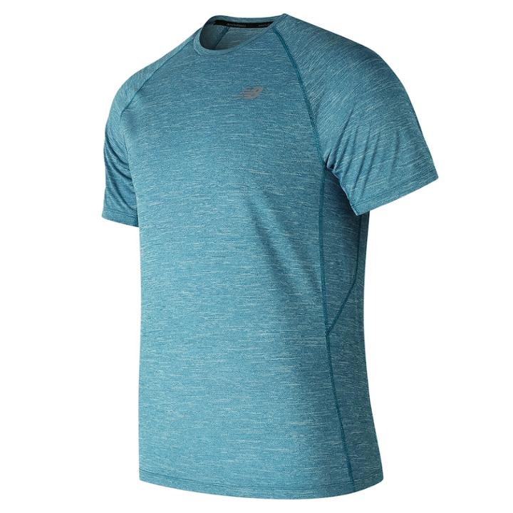 Men's New Balance Tenacity Tee, Size: Xl, Blue