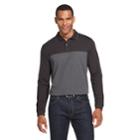 Men's Van Heusen Flex Classic-fit Colorblock Polo, Size: Medium, Black
