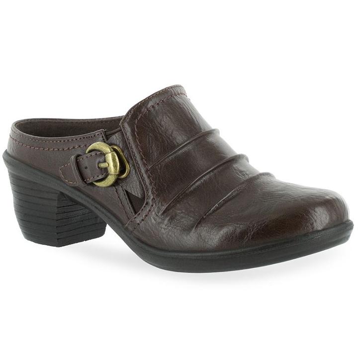 Easy Street Calm Women's Comfort Mules, Size: 6 N, Brown