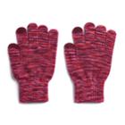 Women's So&reg; Space-dye Tech Knit Gloves, Dark Red