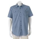 Men's Columbia Pine Park Button-down Shirt, Size: Small, Med Blue