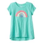Girls 4-10 Jumping Beans&reg; Embroidered Graphic Tee, Girl's, Size: 7, Brt Green