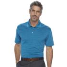 Haggar, Men's Classic-fit Windowpane Performance Polo, Size: Xl, Blue Other