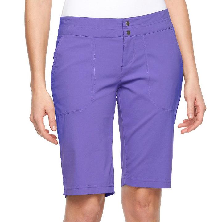 Women's Columbia Zephyr Heights Bermuda Shorts, Size: 8, Blue Other