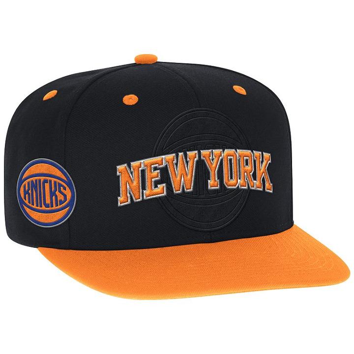 Adidas, Men's New York Knicks Draft Snapback Cap, Multicolor