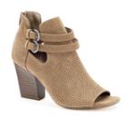 Sonoma Goods For Life&trade; Selby Women's Exposed Ankle Boots, Size: Medium (9), Med Beige