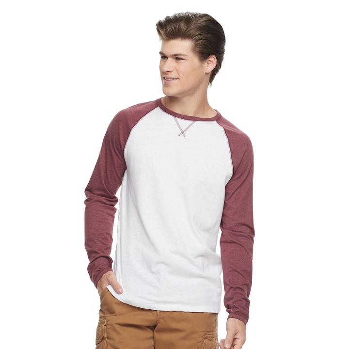 Men's Urban Pipeline Ultimate Baseball Tee, Size: Xl, White