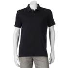 Men's Apt. 9&reg; Slim-fit Luxury Polo, Size: Xxl Slim, Black