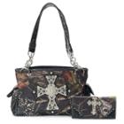 Mossy Oak Savannah Camouflage Tote With Wallet, Women's, Multicolor