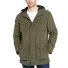Men's Levi's All-weather Sherpa-lined Hooded Parka, Size: Xl, Dark Green