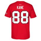 Men's Reebok Chicago Blackhawks Patrick Kane 2017 Stanley Cup Playoffs Player Tee, Size: Medium, Red