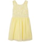Girls 7-16 Speechless Sequin Bodice Chiffon Dress, Girl's, Size: 10, Lt Yellow