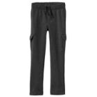 Boys 4-7x Jumping Beans Fleece Cargo Pants, Boy's, Size: 6, Black