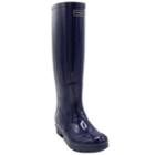 London Fog Thames Women's Waterproof Rain Boots, Size: Medium (10), Dark Blue