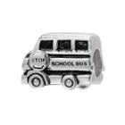 Individuality Beads Sterling Silver School Bus Bead, Women's